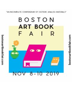 Hajosy Arts/Vagonion at Boston Art Book Fair – Nov 8-10 at Boston Cyclorama